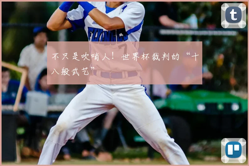 不只是吹哨人!世界杯裁判的“十八般武艺”